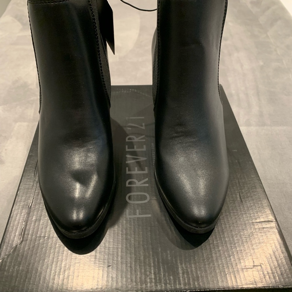 NWT Black Booties